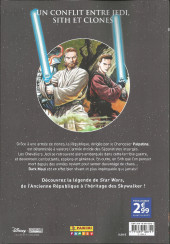 Verso de Star Wars Légendes : Les Récits Légendaires -2- Les Jedi en guerre