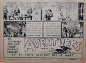 Verso de Aventures et mystère (2e série après-guerre) -104- Raoul et Gaston : L'énigmatique M. Trébor