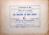 Verso de Aventures et mystère (1re série avant-guerre) -3- Le Fantôme du Bengale : Le royaume sous-marin