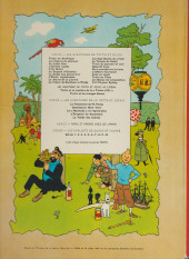 Verso de Tintin (Historique) -19B37- Coke en stock