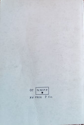 Verso de Strange (Lug) -Rec038- Album N°38 (du n°113 au n°115)