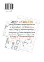 Verso de Demon Lord, retry ! -3- Tome 3