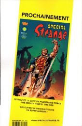 Verso de Spécial Strange (2e Série - Organic Comix) -1116regular- Spécial Strange 116