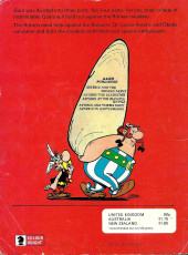 Verso de Astérix (en anglais) -8f1978- Asterix in Britain