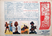 Verso de Alain la Foudre (Collection Victoire) -12- La croisière des millionnaires