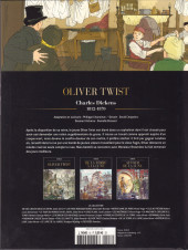 Verso de Les grands Classiques de la Littérature en Bande Dessinée (Glénat/Le Monde 2022)  -16- Oliver Twist
