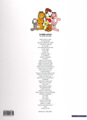 Verso de Garfield (Dargaud) -43a2007- Le King