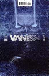 Verso de Vanish (2022) -1- Issue #1