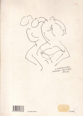 Verso de (AUT) Wolinski -1990- Arles, croquis, danse!