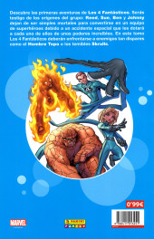 Verso de Marvel Adventures -9- Los 4 Fantásticos