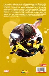 Verso de Marvel Adventures -10- Patrulla-X