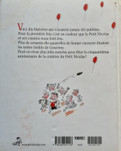 Verso de Le petit Nicolas -Club- Le ballon et autres histoires inédites