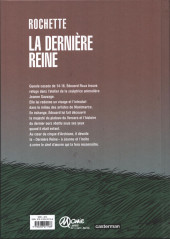 Verso de La dernière Reine (Rochette) -TL- La Dernière Reine