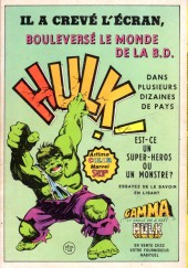 Verso de Hulk (1re Série - Arédit - Flash) -16- La menace de l'abomination