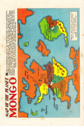 Verso de Flash Gordon (King Features - 1966) -1- Issue #1