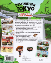 Verso de (DOC) Études et essais divers - Destination Tokyo - Un guide en BD pour les fans de mangas !