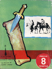 Verso de Príncipe Valiente (El) (Editorial Dolar - 1960) -25- El gran torneo