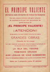 Verso de Príncipe Valiente (Aventuras del) (Editorial Ferma - 1956) -1- Cautiverio roto