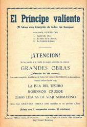 Verso de Príncipe Valiente (Aventuras del) (Editorial Ferma - 1956) -3- La traición de Goar