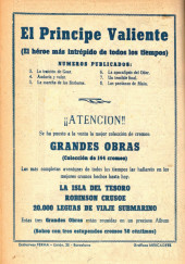Verso de Príncipe Valiente (Aventuras del) (Editorial Ferma - 1956) -8- Los pantanos del Main