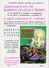 Verso de El Guerrero del Antifaz (2e édition - 1972) -27- Perseguidos en el peñón