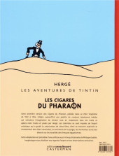 Verso de Tintin (Historique) -4Coul- Les Cigares du Pharaon