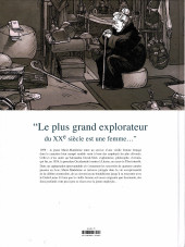 Verso de Une vie avec Alexandra David-Néel -INT1- Intégrale