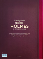 Verso de (AUT) Mallié - La Première aventure de Sherlock Holmes - Une étude en rouge