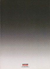 Verso de (AUT) Uderzo, Albert -1985- Rapport Social Alsthom 1985