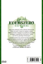 Verso de Edens Zero -22- Ether de toutes choses