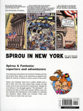 Verso de Spirou & Fantasio (en anglais) -2- In New York