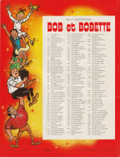 Verso de Bob et Bobette (3e Série Rouge) -195a1986- Les joyeuses sorcières