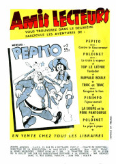 Verso de Pepito (1re Série - SAGE) -1- Pepito le corsaire vice-roi des Indes occidentales