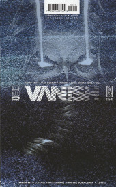 Verso de Vanish (2022) -2- Issue #2