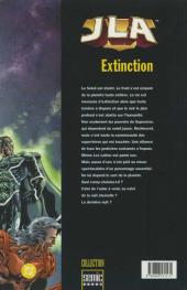 Verso de JLA (Semic Books) - Extinction