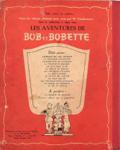 Verso de Bob et Bobette (2e Série Rouge) -14'- Le roi du cirque
