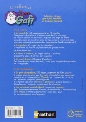 Verso de Super Gafi -1Manuel- Méthode de lecture