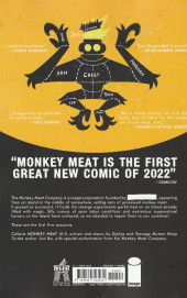 Verso de Monkey Meat (2022) -INT01- The First Batch