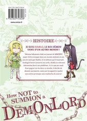 Verso de How not to summon a Demon Lord -2- Tome 2