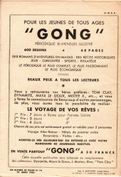 Verso de Les albums de Poche -74- Poursuite infernale