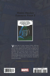 Verso de Marvel Origines -5- Fantastic Four 2 (1962)