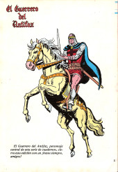 Verso de El Guerrero del Antifaz (3e édition - 1984) -30- Número 30