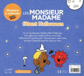 Verso de Les monsieur Madame (Hargreaves) -13b2021- Les Monsieur Madame fêtent halloween