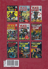 Verso de Marvel Masterworks: Atlas Era Black Knight/Yellow Claw -1- Marvel Masterworks : Atlas Era Black Knight/Yellow Claw Vol.1