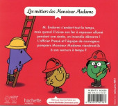 Verso de Les monsieur Madame (Hargreaves) -57- La caserne de pompiers des Monsieur Madame