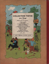 Verso de Tintin (Historique) -11B02 Rouge- Le secret de la Licorne