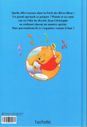 Verso de Disney club du livre - Winnie L'Ourson Le grand spectacle