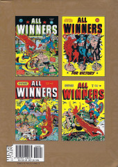 Verso de Marvel Masterworks: Golden Age All-Winners -2- Volume 2