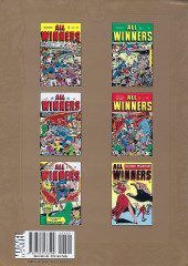 Verso de Marvel Masterworks: Golden Age All-Winners -4- Volume 4