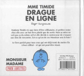 Verso de Les monsieur Madame (Pour adultes) -2- Mme Timide drague en ligne